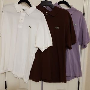 Lacoste shirts